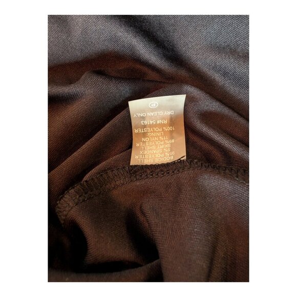 Tommy Hilfiger Fit & Flare Dress, Sz 14, Black/Ivory, Sleeveless, A-Line - Picture 12 of 12